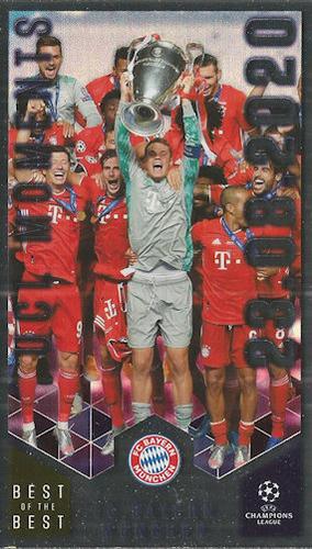 2020-21 Topps UEFA Champions League Best of the Best #151 FC Bayern Munchen - 23.08.2020 Front