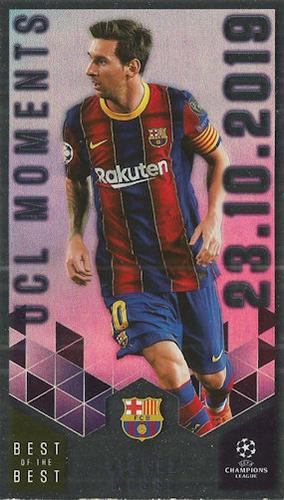 2020-21 Topps UEFA Champions League Best of the Best #156 Lionel Messi Front