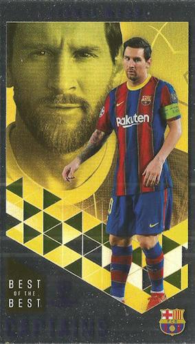 2020-21 Topps UEFA Champions League Best of the Best #166 Lionel Messi Front
