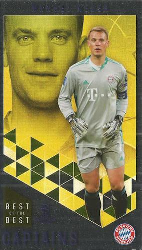 2020-21 Topps UEFA Champions League Best of the Best #167 Manuel Neuer Front