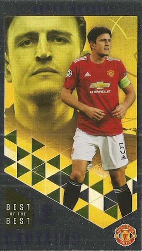 2020-21 Topps UEFA Champions League Best of the Best #175 Harry Maguire Front