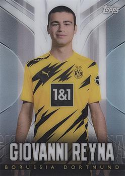 2020-21 Topps Chrome BVB Borussia Dortmund - Refractor #C-16 Giovanni Reyna Front