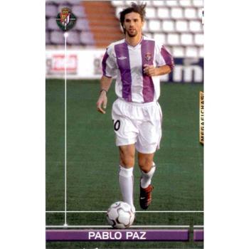 2003-04 Panini LaLiga Megafichas #459 Pablo Paz Front