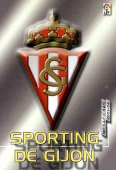 2003-04 Panini LaLiga Megafichas #424 Sporting de Gijon Front