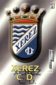 2003-04 Panini LaLiga Megafichas #427 Xerez C.D. Front