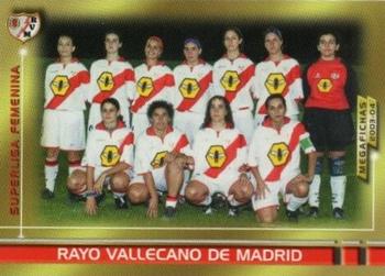 2003-04 Panini LaLiga Megafichas #441 Rayo Vallecano Front