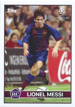 2020-21 Topps The Lost Rookie Cards #NNO Lionel Messi Front
