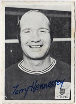 1969-70 A&BC Crinkle Cut Photographs #23 Terry Hennessey Front