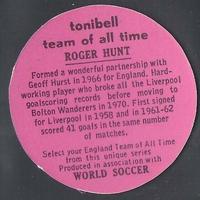 1970 Tonibell Team of All Time #NNO Roger Hunt Back