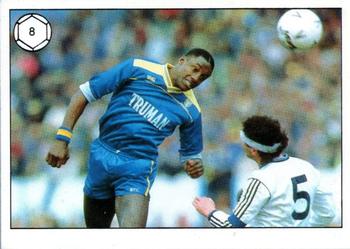 1989 Topps Saint & Greavsie All Star Football Collection #8 John Fashanu Front