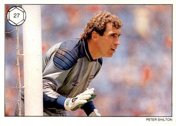 1989 Topps Saint & Greavsie All Star Football Collection #27 Peter Shilton Front