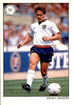 1989 Topps Saint & Greavsie All Star Football Collection #59 Kenny Sansom Front