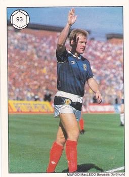 1989 Topps Saint & Greavsie All Star Football Collection #93 Murdo MacLeod Front