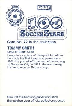 1988 Leaf - 100 Years of Soccer Stars #72 Tommy Smith Back
