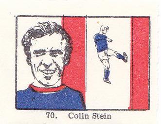 1971 BAB Century Series of Sticker Stamps Soccer Favourites #70 Colin Stein Front