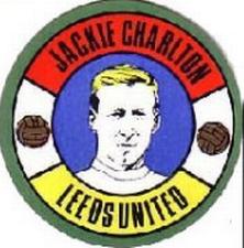 1970 BAB Footballers (Round Stickers) #NNO Jack Charlton Front