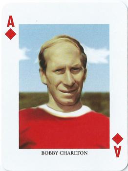 2000 Offason Football Playing Cards #A♦ Bobby Charlton Front