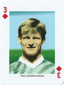 2000 Offason Football Playing Cards #3♦ Teddy Sheringham Front