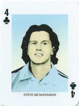 2000 Offason Football Playing Cards #4♣ Steve McManaman Front