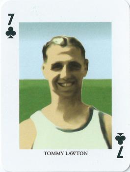 2000 Offason Football Playing Cards #7♣ Tommy Lawton Front