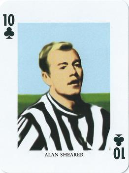 2000 Offason Football Playing Cards #10♣ Alan Shearer Front