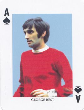 2000 Offason Football Playing Cards #A♠ George Best Front