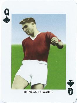 2000 Offason Football Playing Cards #Q♠ Duncan Edwards Front