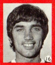 1969 Charles Buchan's Football Monthly World Stars #16 George Best Front