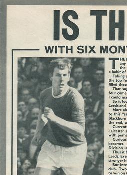 1969-70 Goal Magazine Gallery of World Stars #NNO Jack Charlton Back