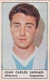 1966 Tempo Campionato del Mondo di Calcio #NNO Juan Carlos Sarnari Front