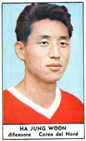 1966 Tempo Campionato del Mondo di Calcio #NNO Ha Jung Woon Front
