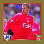 2001-02 Merlin / Walkers F.A. Premier League Stickers #W50 Steven Gerrard Front
