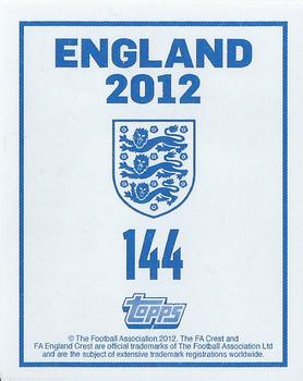 2012 Topps England #144 Jack Charlton Back