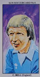 1978-79 The Sun Soccercards #6 Colin Bell Front