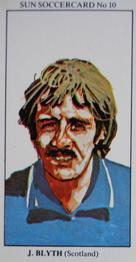1978-79 The Sun Soccercards #10 Jim Blyth Front