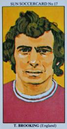 1978-79 The Sun Soccercards #17 Trevor Brooking Front