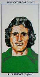 1978-79 The Sun Soccercards #32 Ray Clemence Front