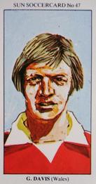 1978-79 The Sun Soccercards #47 Gareth Davis Front
