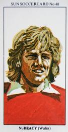 1978-79 The Sun Soccercards #48 Nick Deacy Front