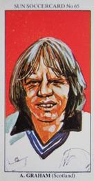 1978-79 The Sun Soccercards #65 Arthur Graham Front