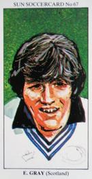1978-79 The Sun Soccercards #67 Eddie Gray Front
