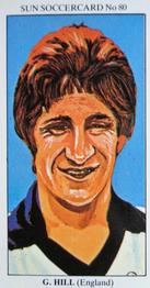 1978-79 The Sun Soccercards #80 Gordon Hill Front