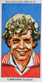 1978-79 The Sun Soccercards #83 Stewart Houston Front