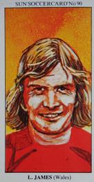1978-79 The Sun Soccercards #90 Leighton James Front
