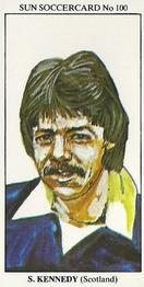 1978-79 The Sun Soccercards #100 Stuart Kennedy Front