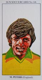1978-79 The Sun Soccercards #146 Martin Peters Front