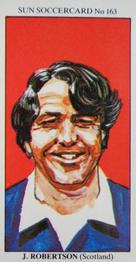 1978-79 The Sun Soccercards #163 John Robertson Front
