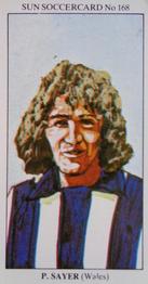 1978-79 The Sun Soccercards #168 Peter Sayer Front