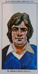 1978-79 The Sun Soccercards #173 David Smallman Front