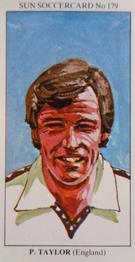 1978-79 The Sun Soccercards #179 Peter Taylor Front